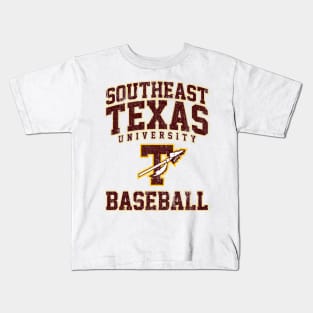 Southeast Texas University Baseball (Variant) Kids T-Shirt